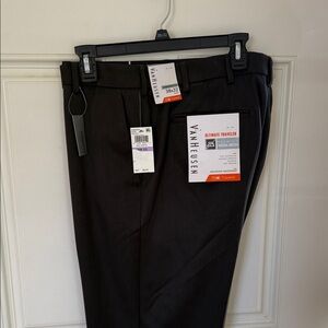 Van Heusen Men's Charcoal Dress Pants